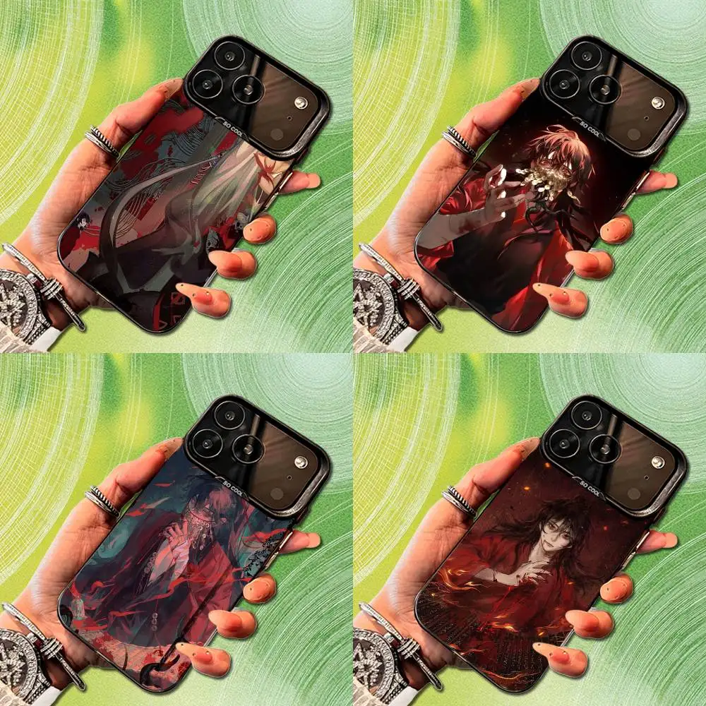 

Bizarre Immortal-li-Huowang Phone Case For iPhone 14,17,13,12,11,16,15,Mini,Pro,SE,XS,MAX,Black Matte Silicone Cover