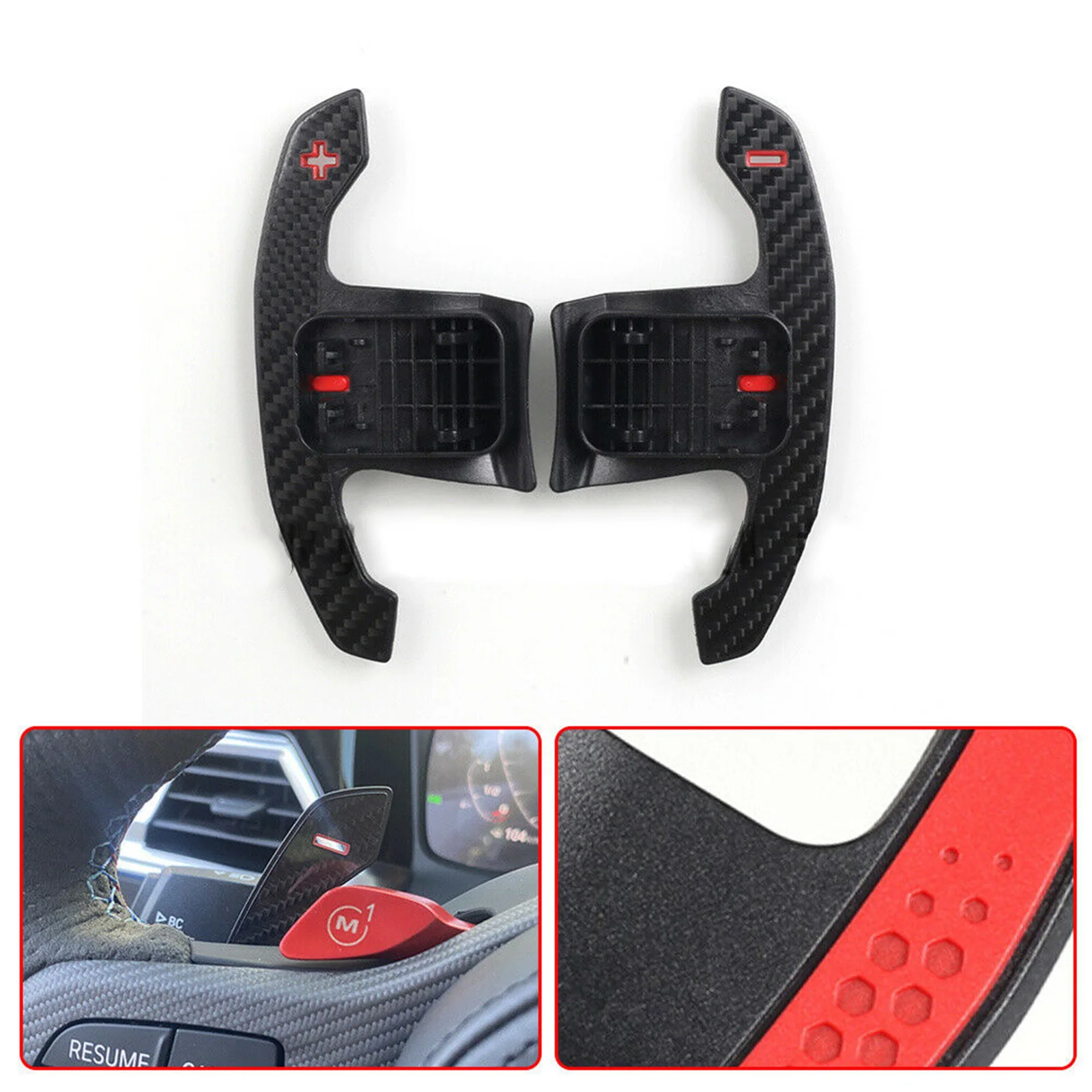 

Carbon Steering Wheel Paddle Shifter For BMW G20 M3 M4 G80 G82 M340i M440i 2021+