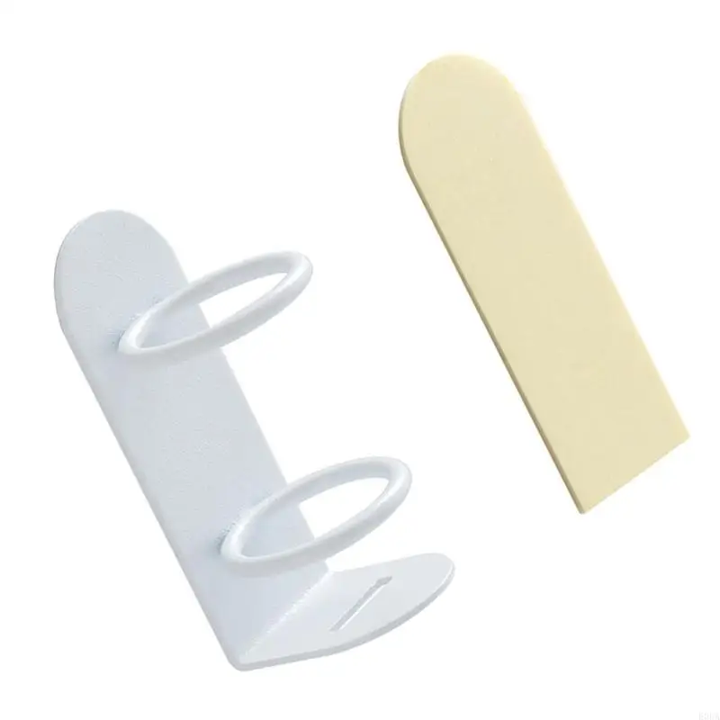 Wall Mounted Bathroom Modern Rustproof Iron Storage Shelf For Electric Toothbrush Shaver Accessories