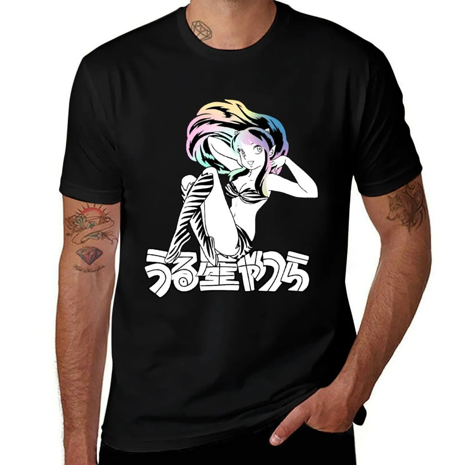 

URUSEI YATSURA Classic . T-Shirt Big Size Simple T-Shirt