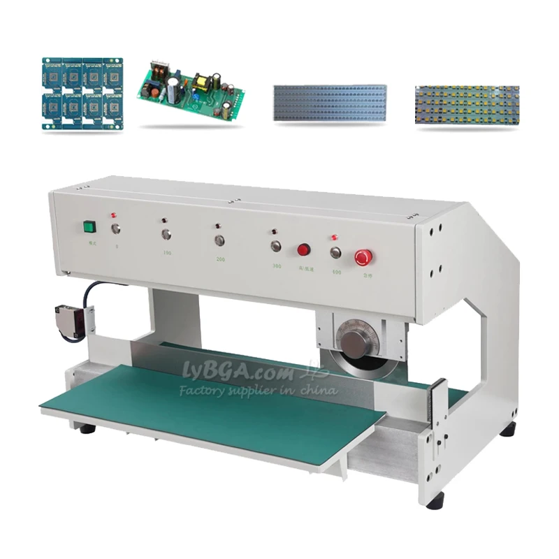 LY-Z400 600 Sliding Blade Panel Splitter Slitting Machine Cutting Stroke 600mm Workbench Height 0-100mm for Fiberglass Circuit