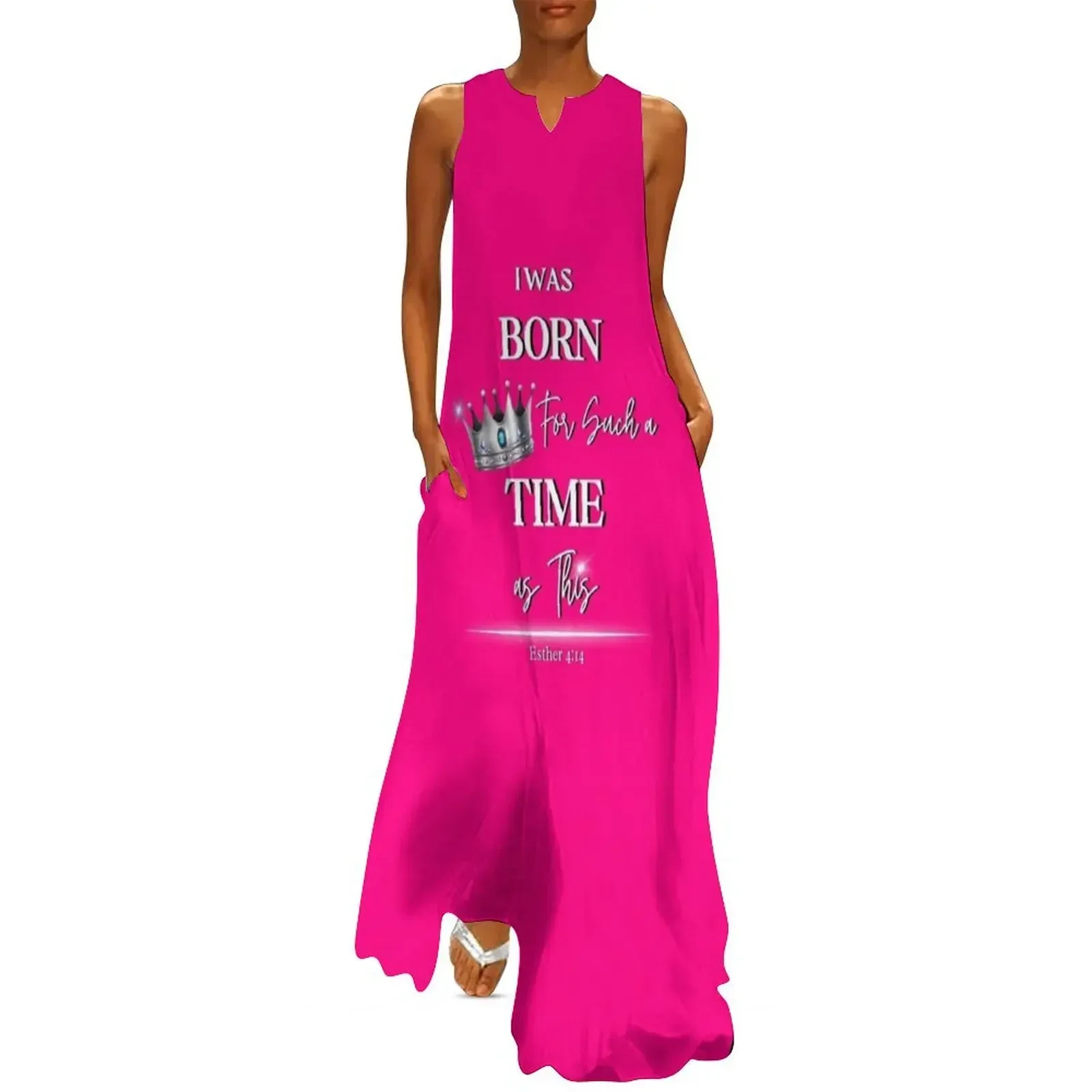 

I Was Born For Such a Time as This! (Esther 4:14) Long Dress Clothing prom dresses 2025 Casual dresses fairy dress Dress