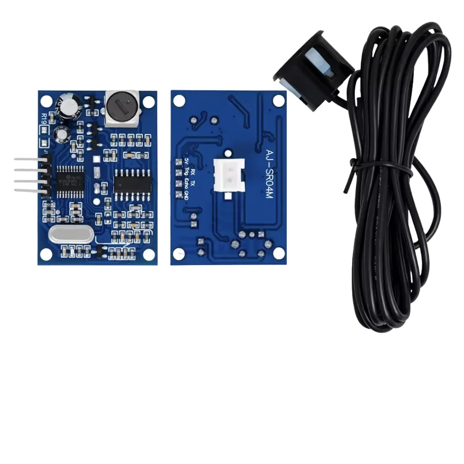 Waterproof JSN-SR04T/AJ-SR04M Ultrasonic Module - 5V 40kHz 4.5m Distance Sensor Compatible with Arduino