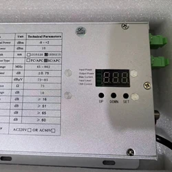 1310/1550nm Cable Digital TV Fiber Optic Transmitter CATV HD Digital DTMB Fiber Optic Transmitter Amplifier