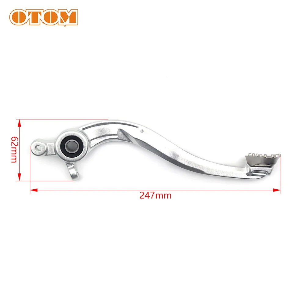 OTOM Motorcycle Rear Brake Pedal Lever Assembly For KTM HUSQVARNA GASGAS SXF XC-F XCW FC FE TE EXF MCF 125 150 250 450 2017-2022