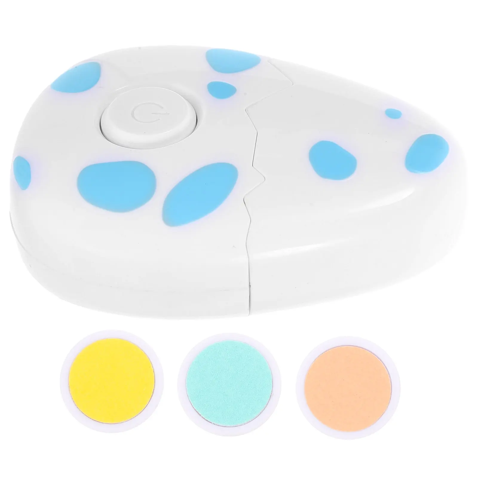 Baby Electric Nail Trimmer Cute Egg Design Nail Polisher Newborn Infant Toddler Fingernail Care Kit view 5