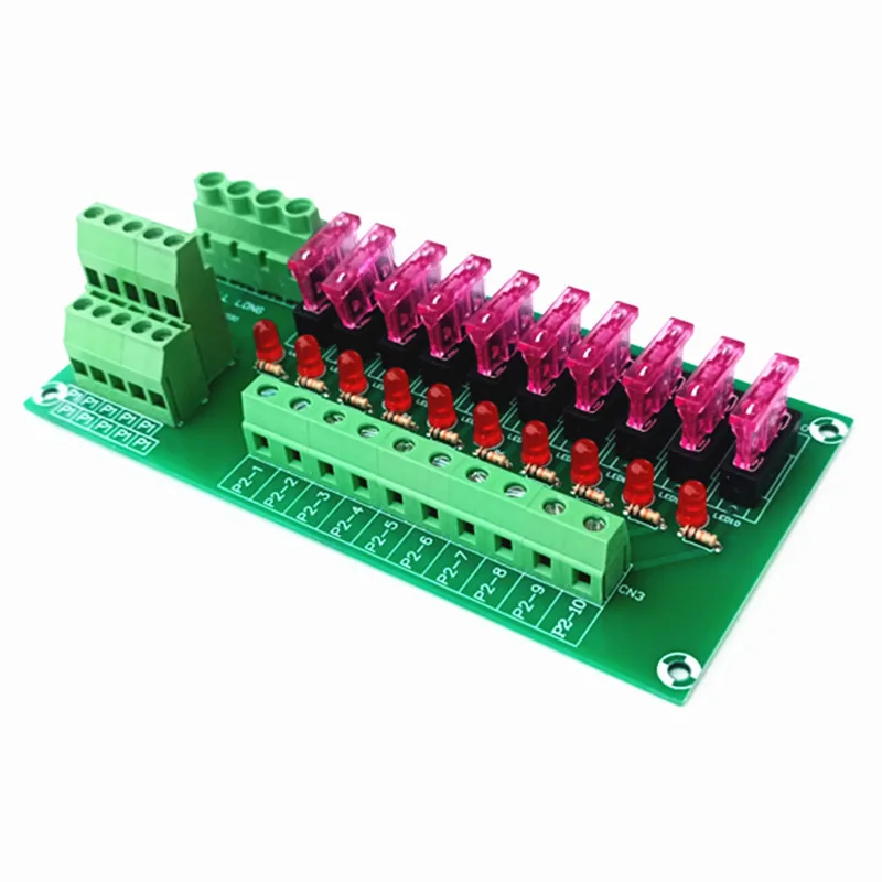 10 Position Fuse Module Panel Distribution Module Board
