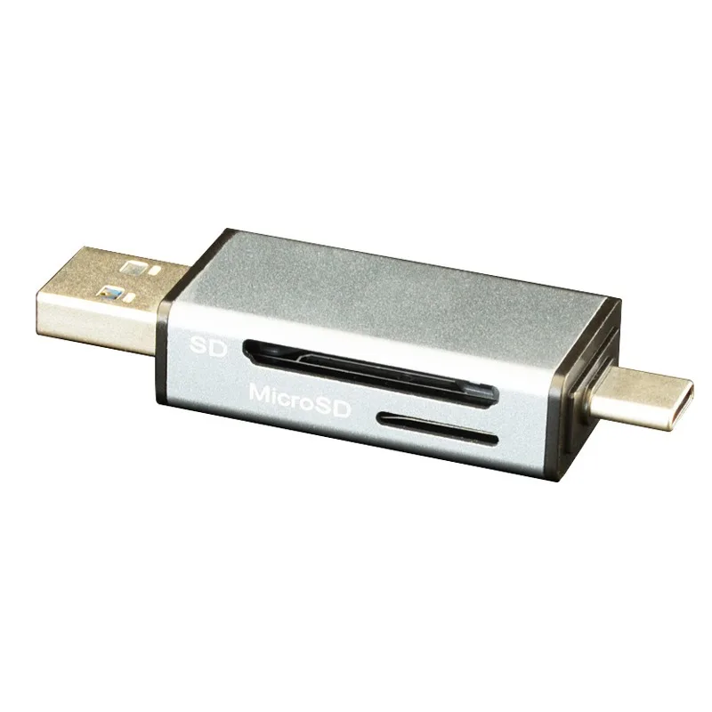 USB 3,0 Micro USB Typ C Kartenleser Hoch geschwindigkeit übertragung otg Adapter sdhc sd tf microsd Kartenleser für Tablets Laptop-Telefon