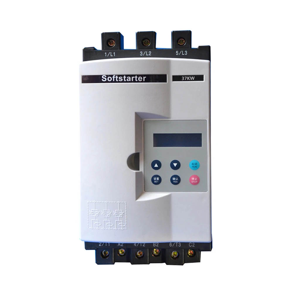 TLF SANYU  3 Phase 380V+/-10% No Built-in Bypass Digital Display 75kw Soft Starter with 18 Month Warranty