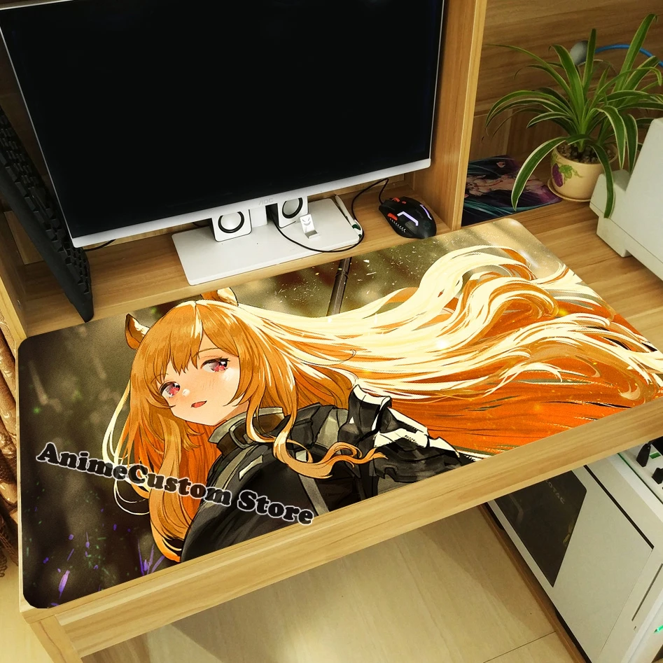 Anime Game Arknights CEOBE Anti-slip Large Mouse Pad Mice Mat Keyboard Mat Otaku Cosplay Thicken Gaming Playmat Gift