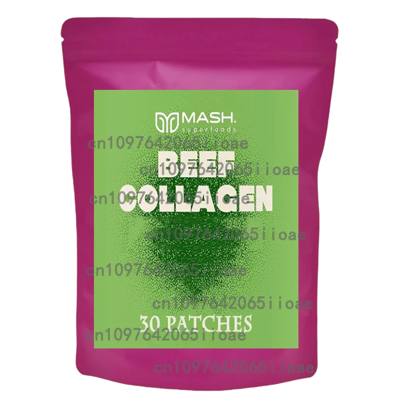 

Горячие продажи переплетных патчей с коллагеновыми пептидами (упаковка из 30 штук): типы I, II, III, V и X для кожи, ногтей, поддержки жетостей и суставов