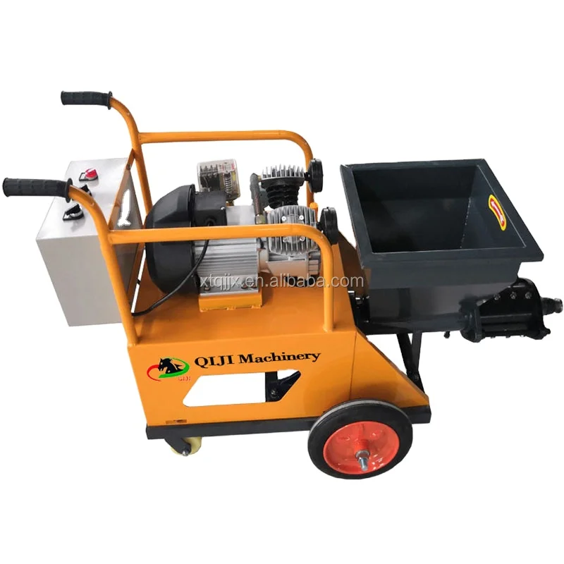 

Manufacturer Direct Wall Cement Mortar Spraying Machine New Concrete Spraying Machine with 30m Horizontal Conveying Distance