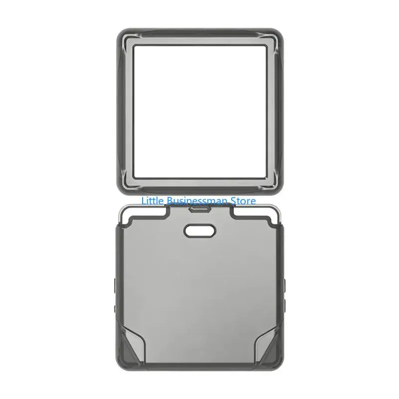 TPU-Gehäuse für RG Rotate Gaming System mit transparenter Oberfläche und verbessertem Fallschutz. Gaming-Zubehör M76A – Detail 2