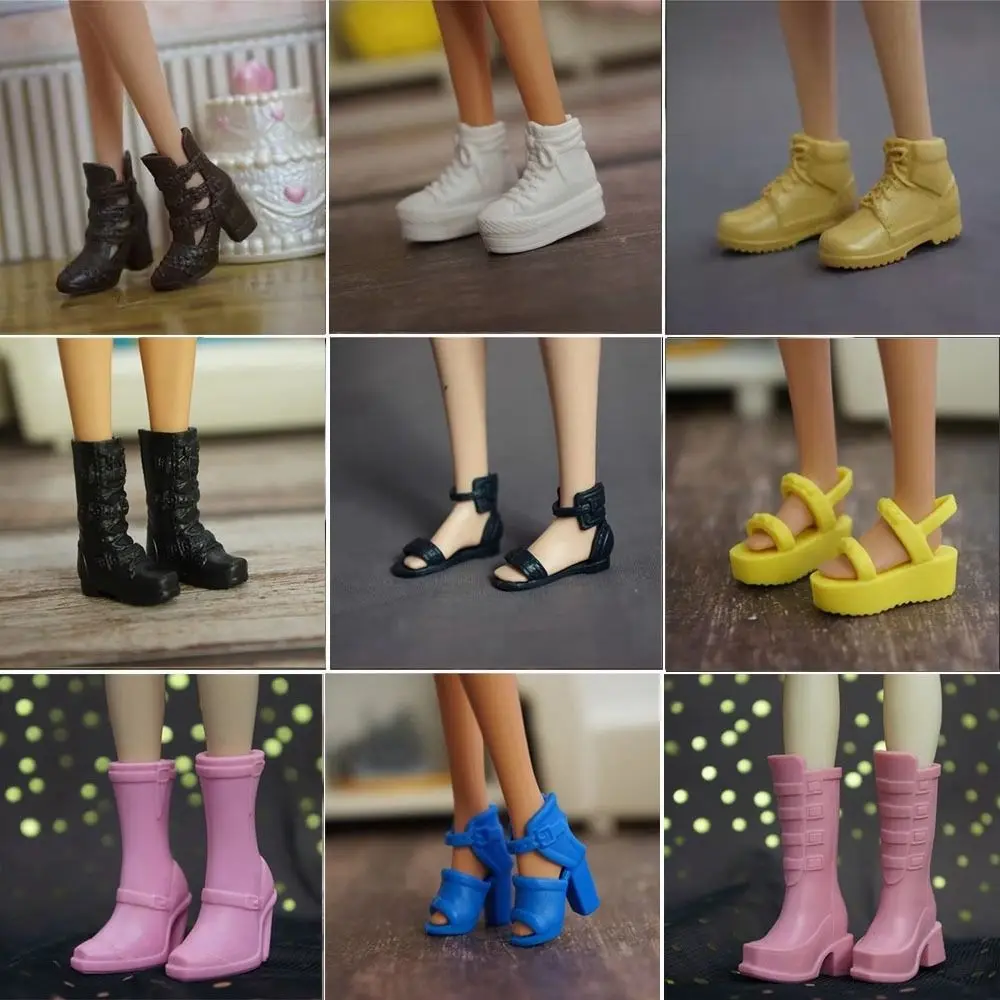 1/6 Doll Shoes High Heels Boots For 30cm Doll Casual Shoes Figure Doll Sandals Female Doll Boots DIY Doll Accessories