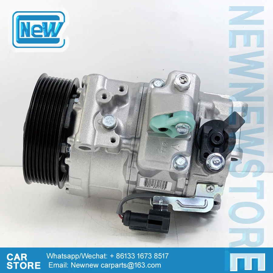 7SEU17 AC A/C Air Compressor for Land Rover Discovery 3 2.7L Diesel 2004 2005 2006 2007 2008 2009 JPB000182 LR014064 JPB000183