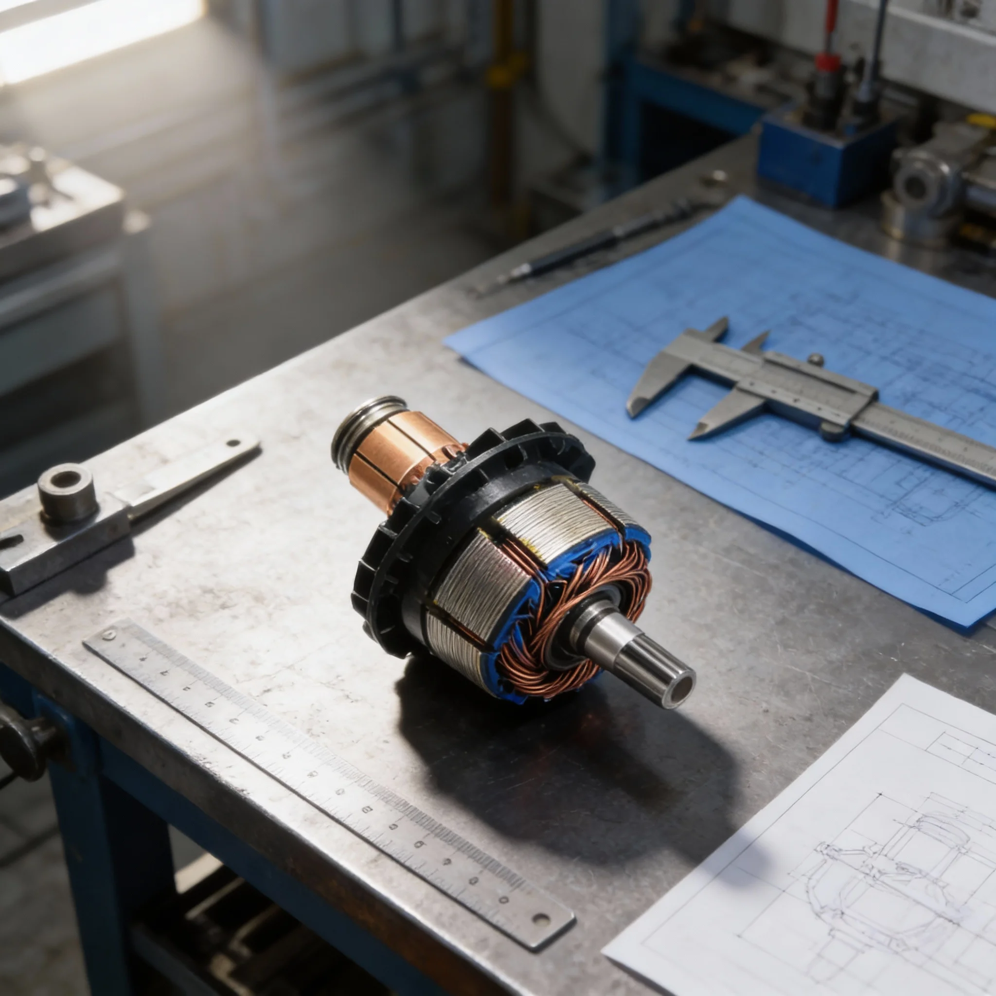 

N110033 Armature Motor For DeWALT 18v DCF885 DCF885L2 DCF885M2 DCF885C2 Power Tools Replacement Armature Motor Spare Parts