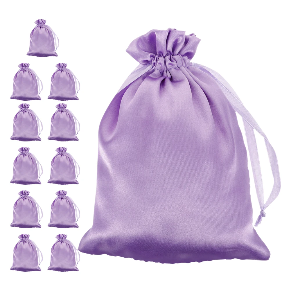 

12 Pcs Storage Bag Tools Travel Small Cloth Drawstrings Silk Jewelry Bags Party Favor Wedding CHRISTMAS Dust
