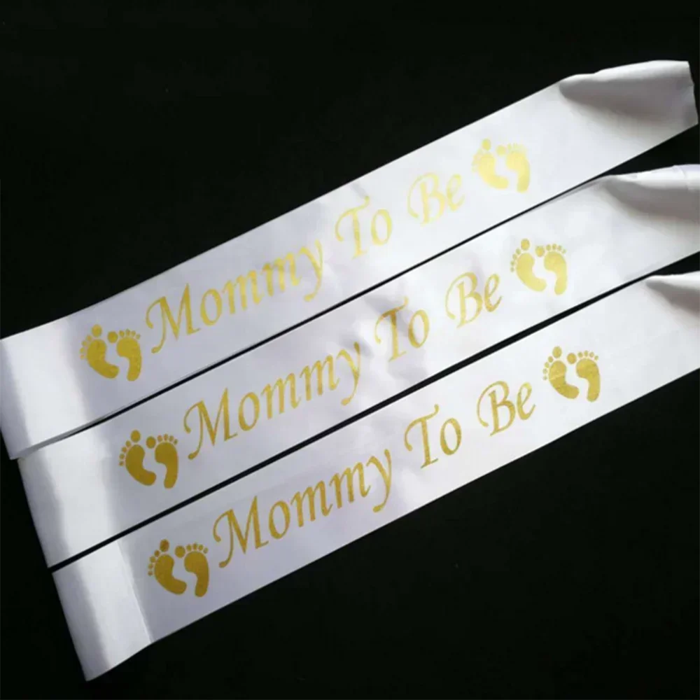 

2Pcs Boy or Girl Shoulder Girdle Gender Reveal Party Decor Mommy To Be Diy Baby Shower Party Supplies Mommy To Be Daddy To Be