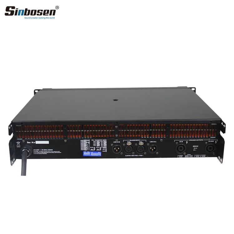 Sinbosen power amplifier DS-14K module amplificatore di potenza karaoke dj 2 channel 4000w amplifiers professional power