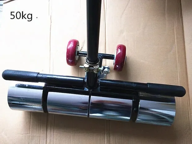13022 Heavy Vinyl Floor Steel Pressure Roller, 50Kgs Flooring Installation Tool