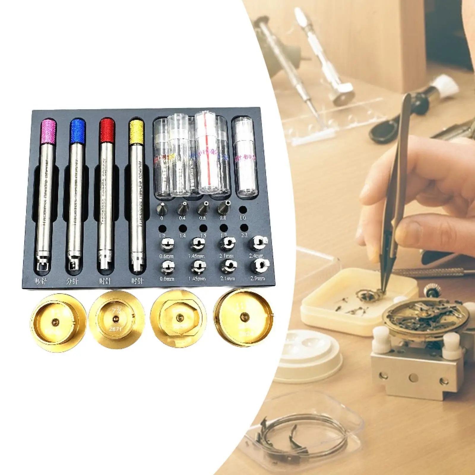

48Pcs Watch Repair Tools Beginner Easy to Use Equipment Versatile Home Use