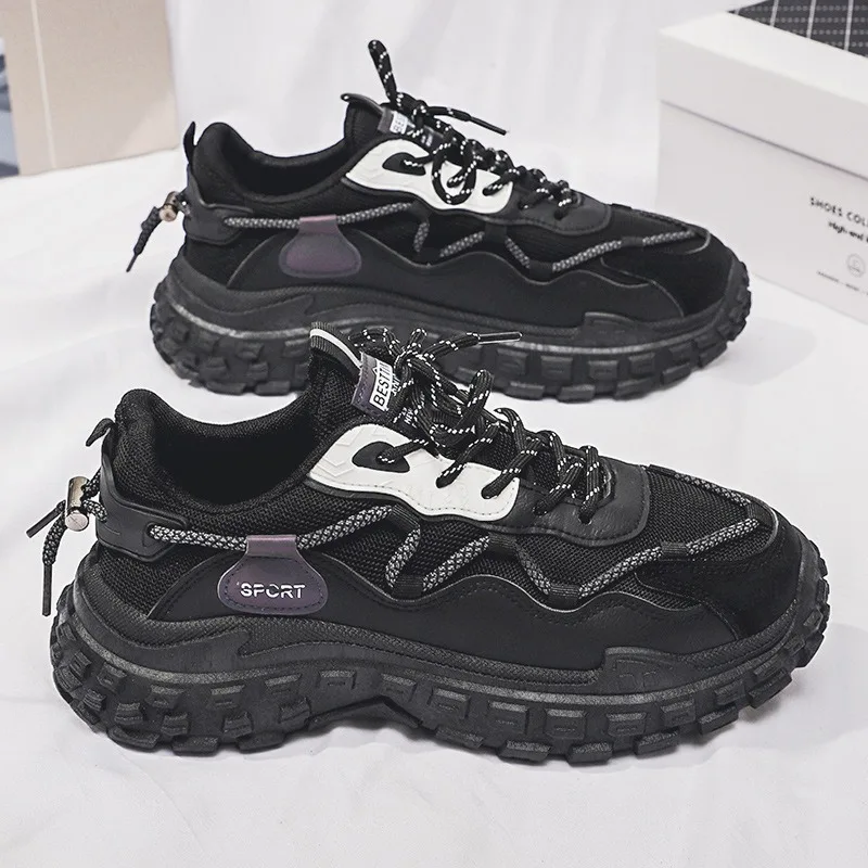 

Men's Sneakers Spring Breathable Air Cushion Running Shoes Outdoor Non Slip Sports Shoes for Men New Waterproof Sneakers Zapatos