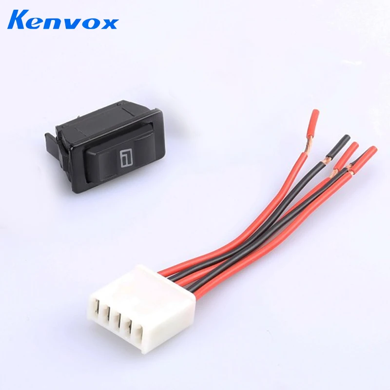 universal car window lifting switch, window glass button, double arrow lifting switch