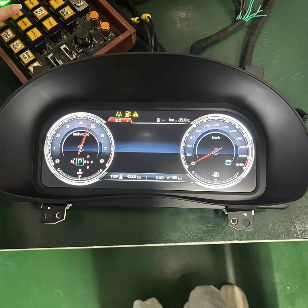 Car Digital Dashboard Panel Virtual Instrument Cluster CockPit LCD Speedometer for  Corolla 2014-2017