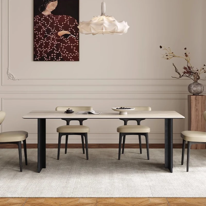 

Роскошный французский обеденный стол в стиле ретро, романтический простой современный обеденный стол для взрослых, удобная мебель Mesas De Jantar для гостиной