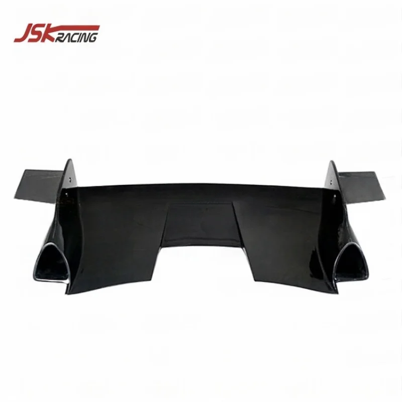 

Half Carbon Rear For 2016-2018 Porsche Cayman 718 Boxster 718 Car Trunk Lip Spoiler Upgrade To Stuttmate Style