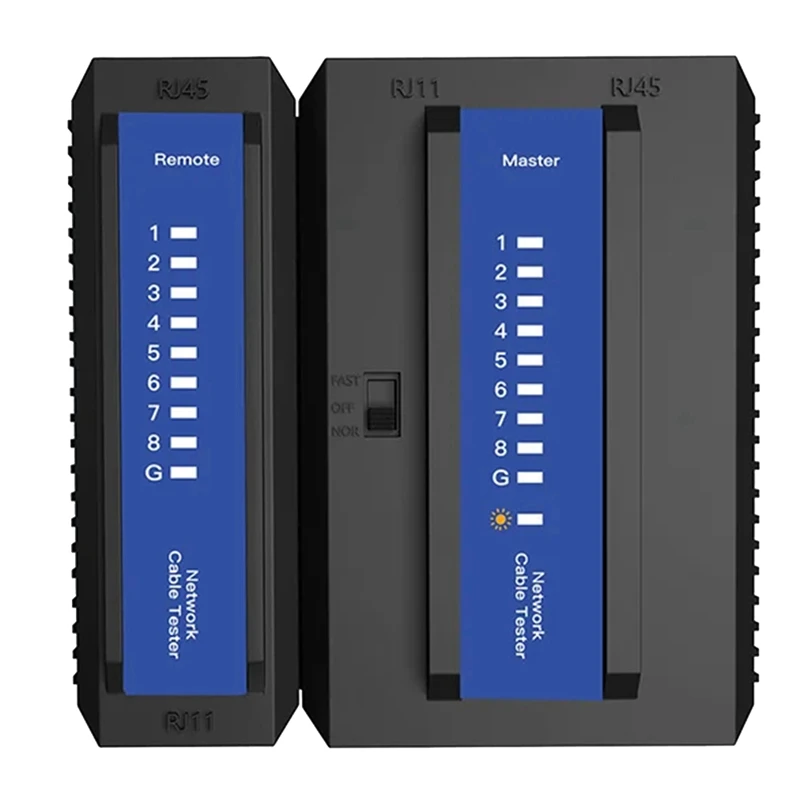 Multifunktionaler Netzwerkleitungstester, Telefonleitungstester, Seitenleitung, Werkzeug, Leitungstester, Kontinuitätsprüfung, RJ45, R9