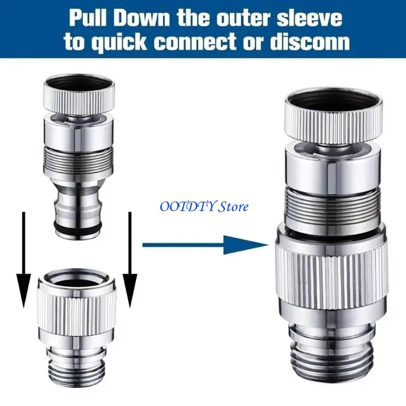 

367A 4 шт. надежный адаптер для смесителя для садового шланга и душа, разъемы для шайб