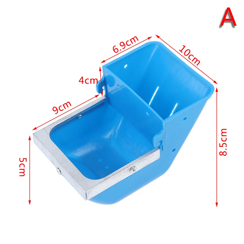 1Pcs Rabbit Feed Box Hopper Rabbit Cage Rabbit Anti Pickling Feed Trough Rabbits Feeders Food Box Farm Guinea Pig Feeder