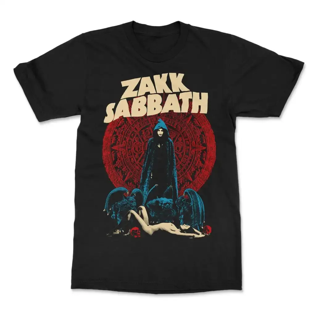 2026 Zakk Sabbath Band Graphic T-shirt Summer Fashion Tee Luxury Casual Vintage Retro Suitable for Both Men and Women