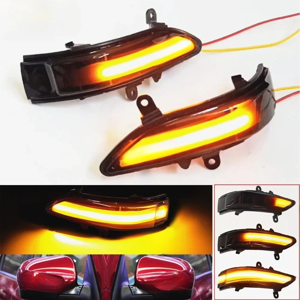LED Side mirror turn signal light for Subaru Tribeca Forester Outback Legacy 2007-2016 light rear view mirror lamp Repeater