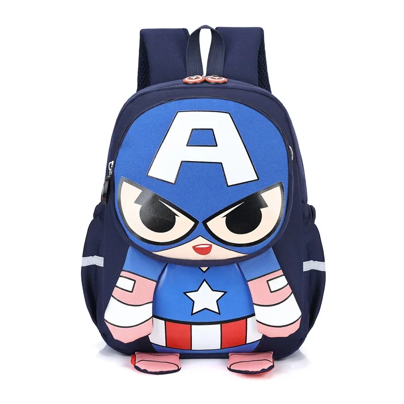 Children schoolbag cute kindergarten baby backpack cartoon anime Spider-Man boys and girls go out to play light backpack