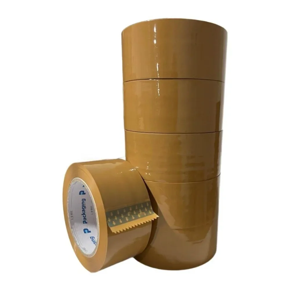 

12 Rolls Shipping Packaging Box Packing Sealing Tape 1.6 mil 2" x 110 Yard 330FT