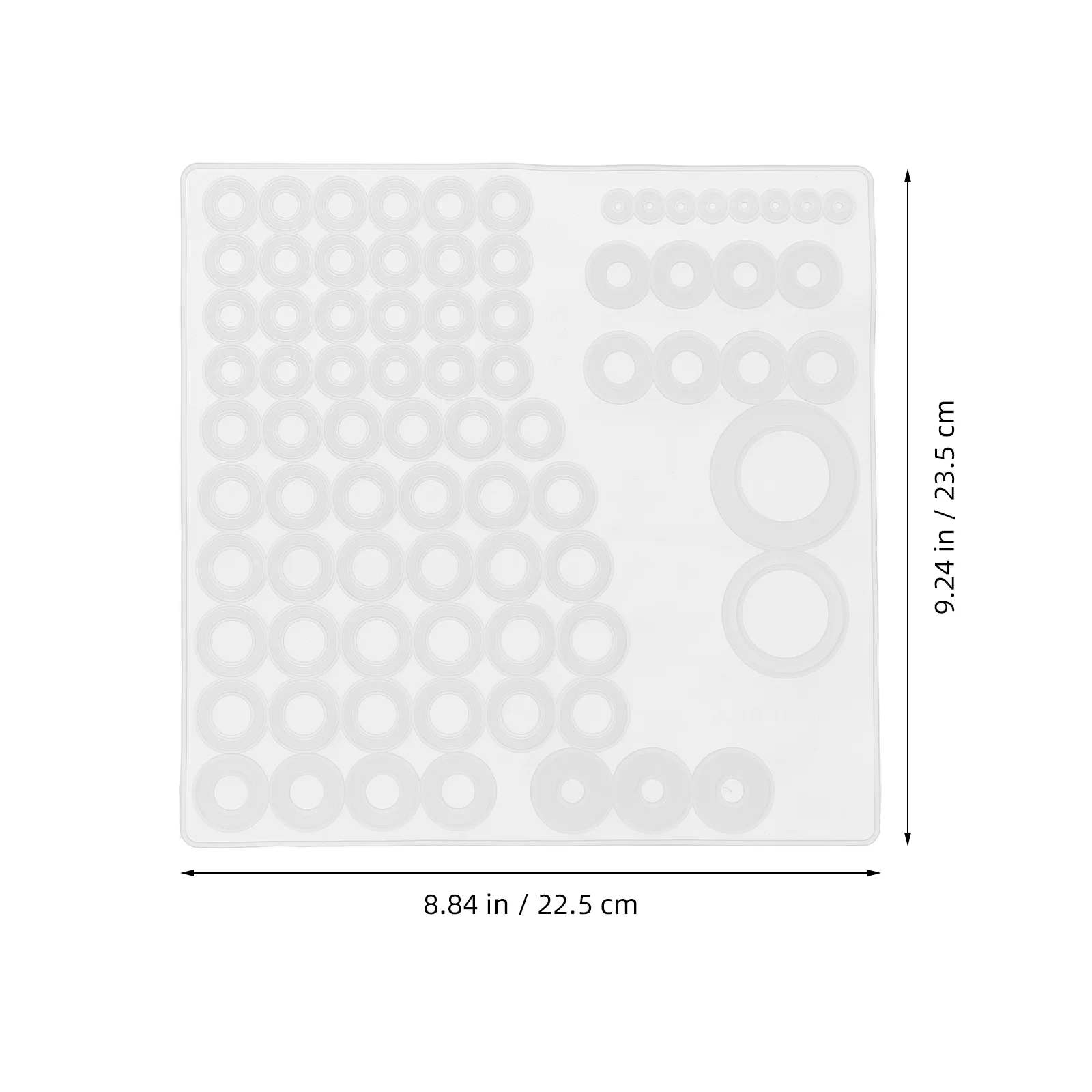 79-teiliges Dichtungsset für Küchenarmaturen in O-Form, Silikon-Unterlegscheibe, Reparaturset, auslaufsichere Wasserhahn-Dichtung, Ersatz-Waschbecken-Zubehör