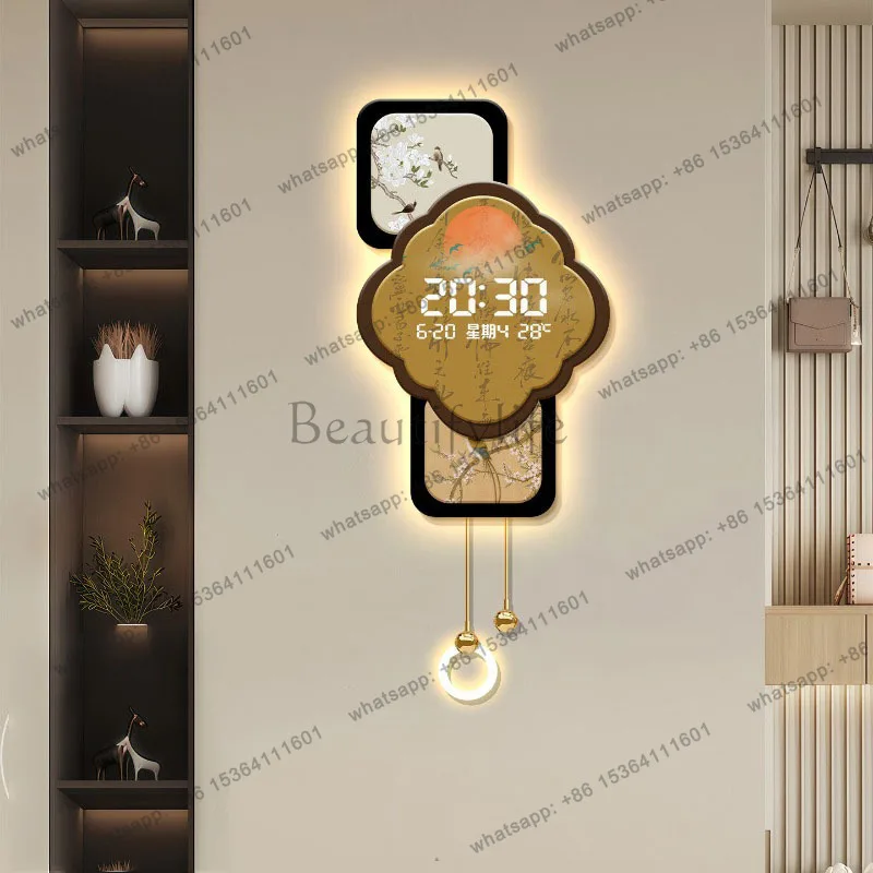 Best Sellers Creative Xenomorph Design Clock Wall Vintage Digital Quartz Fashion Wall Watch Minimalist Luminous Saat Living Room