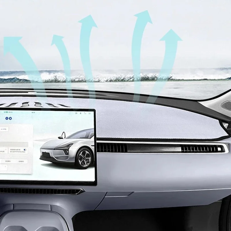 Dashboard Flip Shade Mat For Xpeng Xiaopeng MONA M03 Shade Board Interior Decoration Shade Mat Interior Modification Accessories