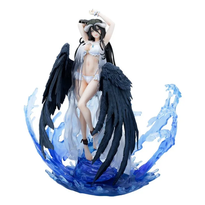 

New Cm Doll Model Overlord Anime Girl Figures Luxury Swimwear Albedo Action Figure PVC Figurines Car Decoration Kids Toys Gift