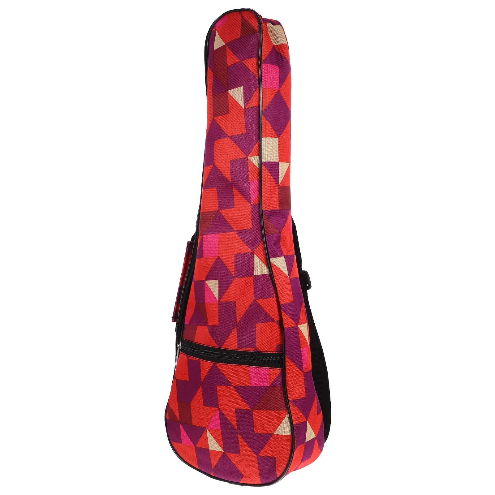 Ukulele Bag Waterproof Protection Case Outdoor Geometric Pattern Stylish Pouch Oxford Cloth Backpack