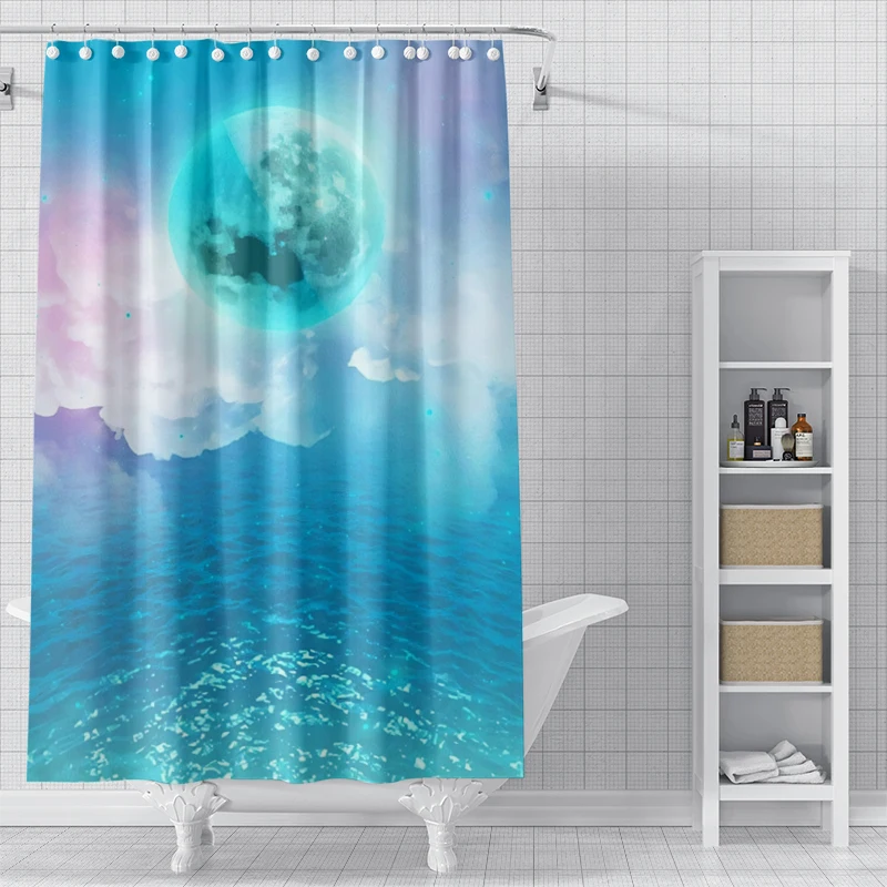 home shower curtains for bathroom waterproof fabric Natural Animal Style bathroom Curtains modern shower curtain 180x200 240x200 image 2