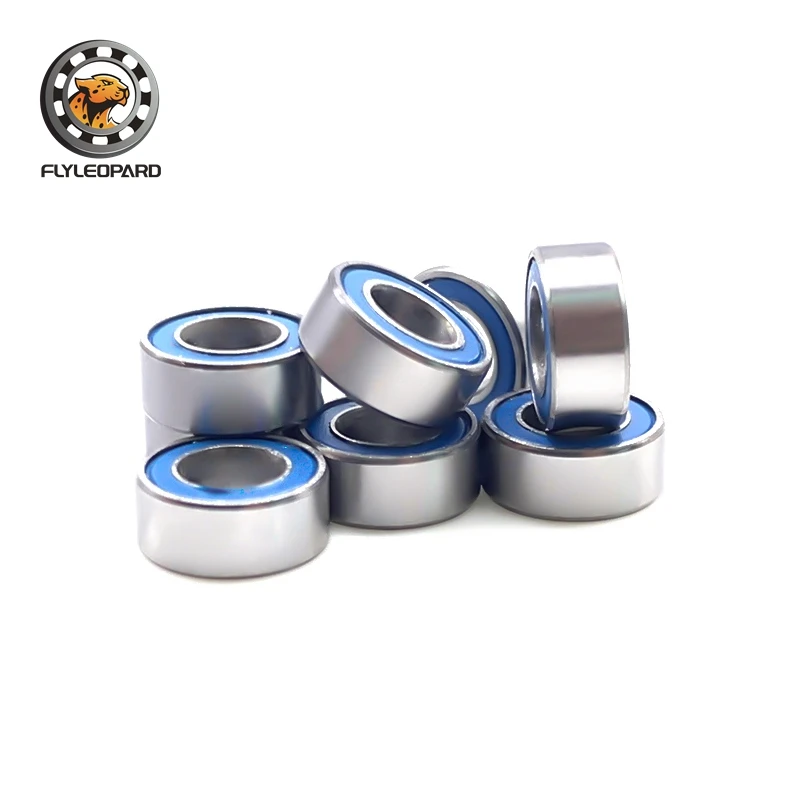 10Pcs MR63-MR1319 2RS High Quality 3X6X2.5mm Miniature Rubber Blue Seal Deep Groove Ball Bearing 6700 6701 6702  688 2RS ABEC-7