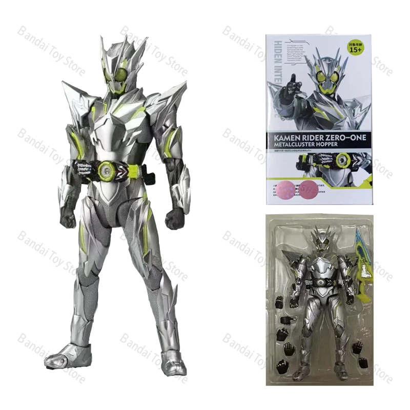 

SHF Kamen Rider Zero-One MetalCluster Hopper Anime Joint Mobility Action Figure Kids Toys Doll Collection Gift Handmade Model