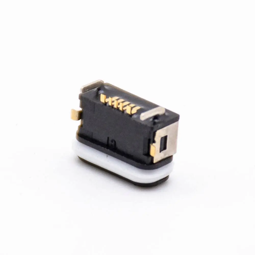 USB Micro 5Pin Female SMT/DIP b Type Waterproof Connector with Waterproof Ring IPX8