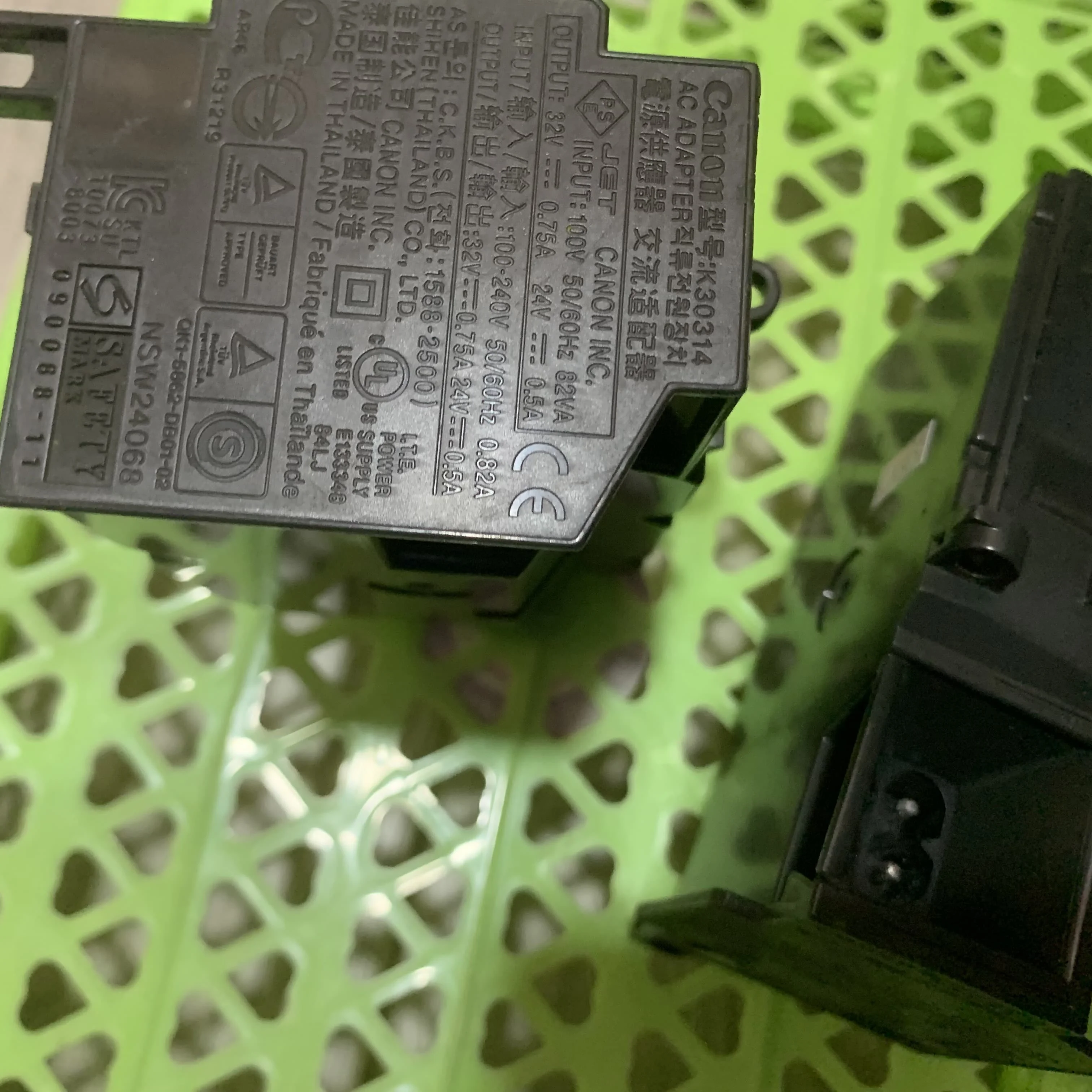 

1PC Original AC Power Supply Adapter for Canon K30304 K30314 K30342 K30368 K30363 K30354 K30330 K30312 K30329 K30313 Printer