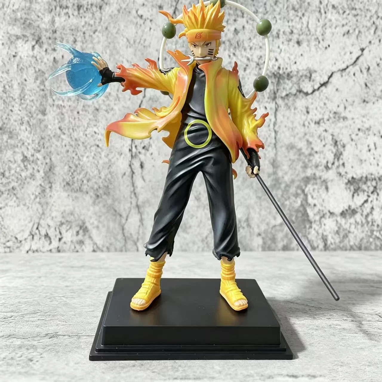 HOT NEW Naruto AK Uzumaki AK Sasuke Anime Figure GK Double Head Carving Collectible Decor Desktop Ornament Statue Model Toy