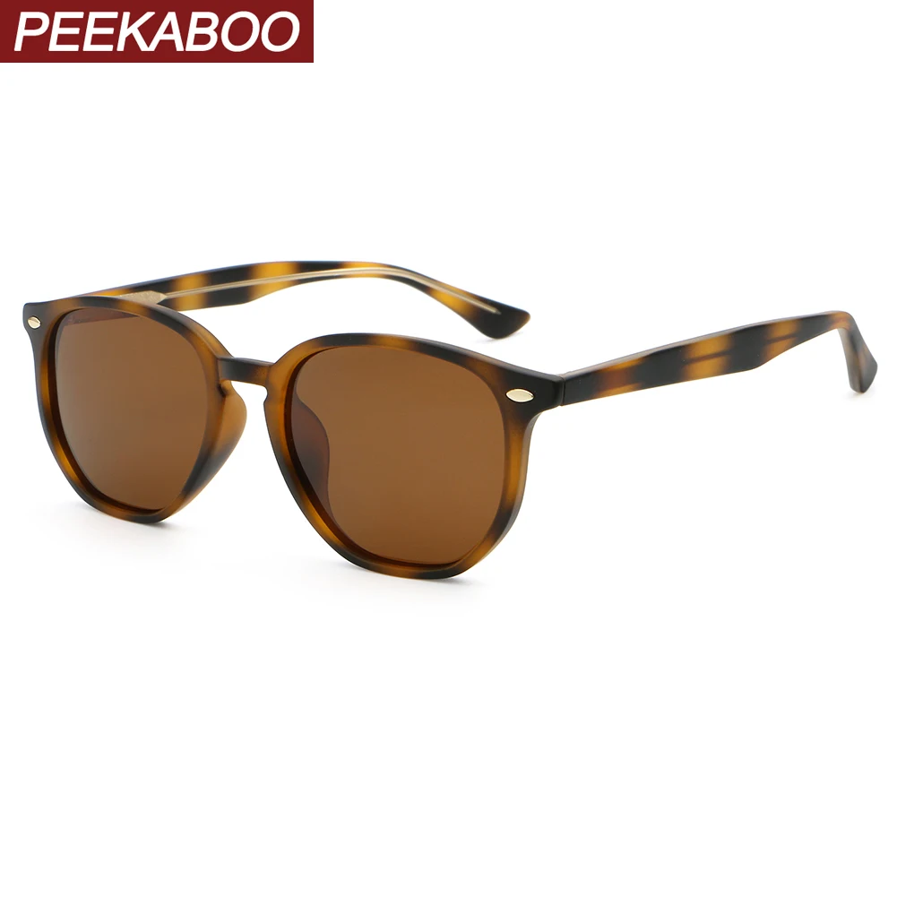 

Peekaboo black square frame sunglasses for women green brown polarized sun glasses for men CP acetate uv400 summer male 2024