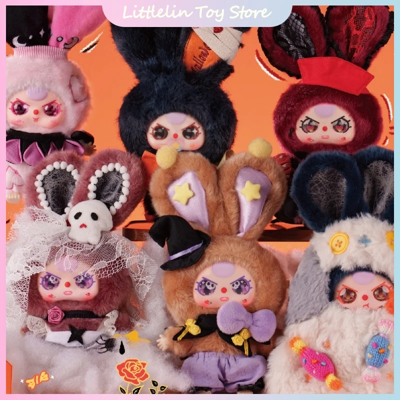 

Официальный Baby Three Halloween Castle Adventure Series, натуральная глухая коробка, милый орнамент для куклы, модные игрушки, загадочная коробка, подарок на день рождения